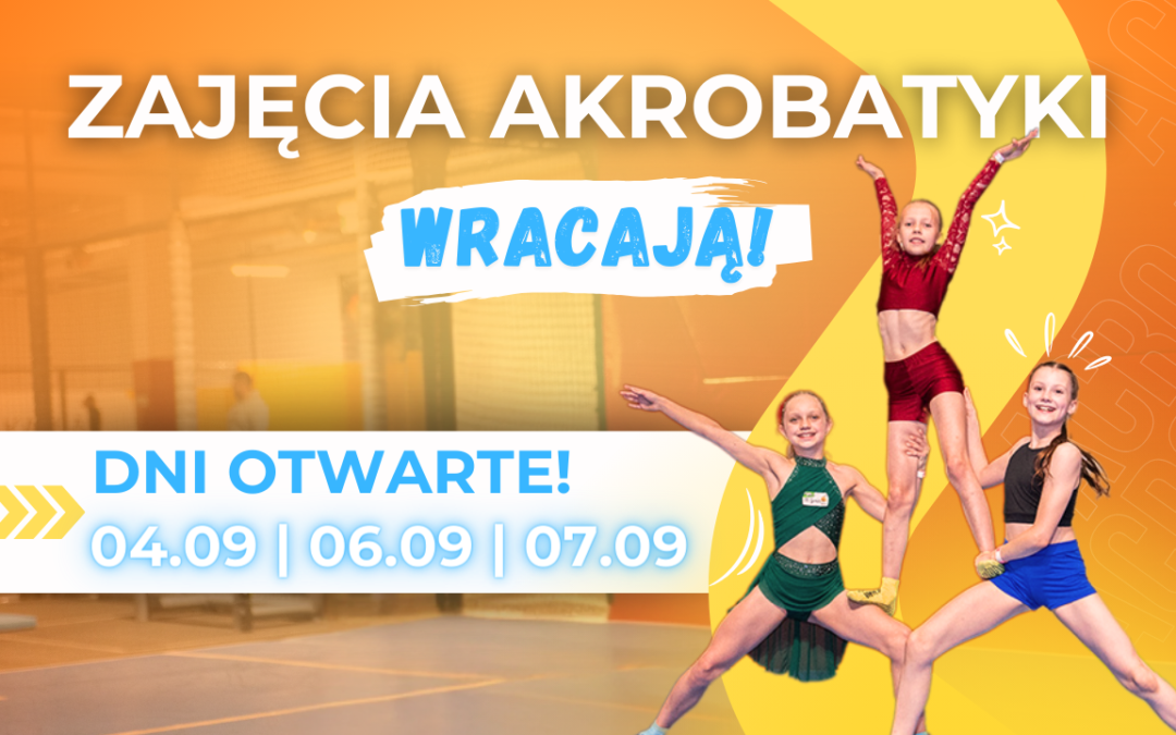 Ruszają zajęcia akrobatyki w #KochamSkakać Radom! 🎉