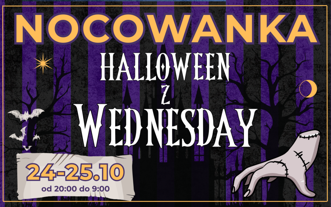 🌙 Nocowanka HALLOWEEN w Parku Rozrywki #KochamSkakać 🌙