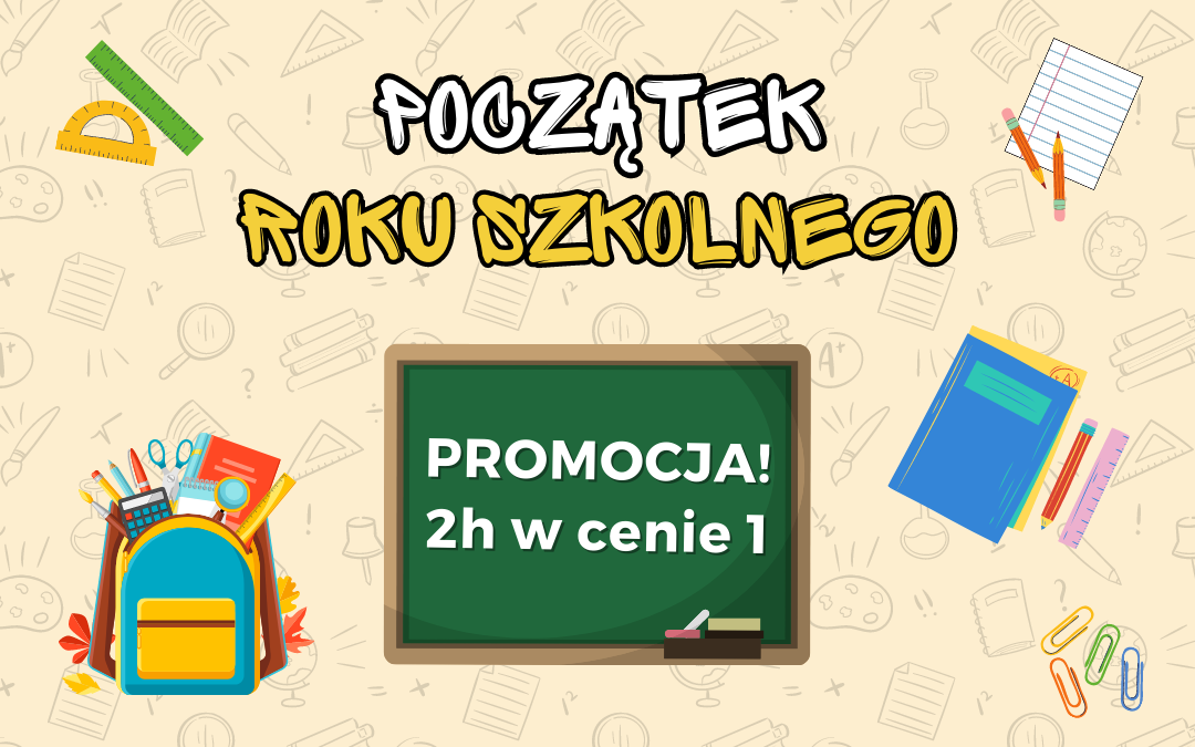 Wskakujcie z nami w nowy rok szkolny!