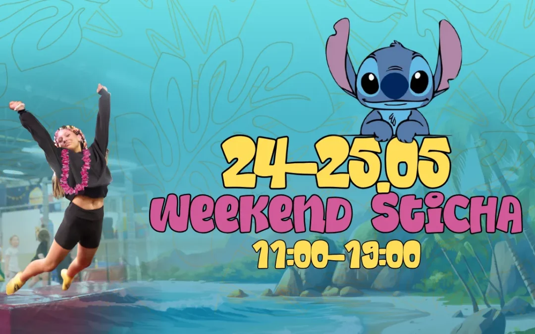 🌺 WEEKEND STICHA w Kocham Skakać Warszawa! 🌺