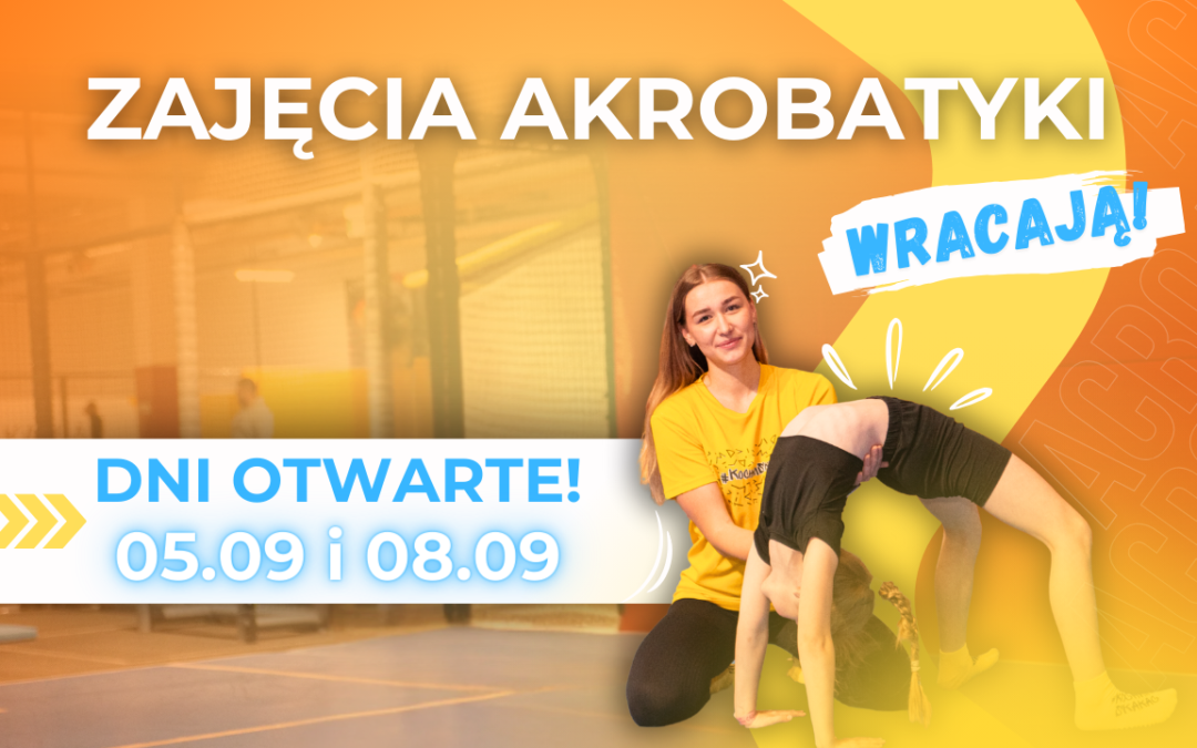 Zapisz się na zajęcia akrobatyki w #KochamSkakać Warszawa 🤸🏼