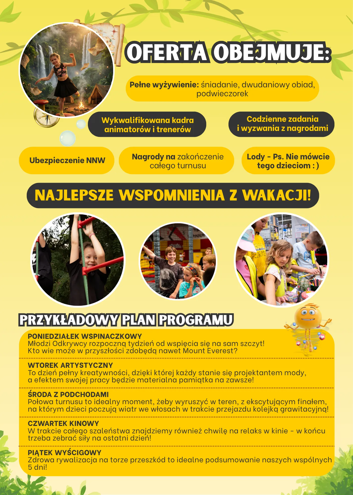 Wawa – Ulotka - Półkolonie KS 2026